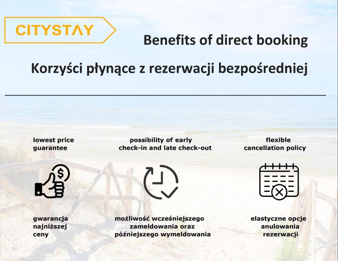 Citystay Ambra Waterlane Apartment กดัญสก์ ภายนอก รูปภาพ